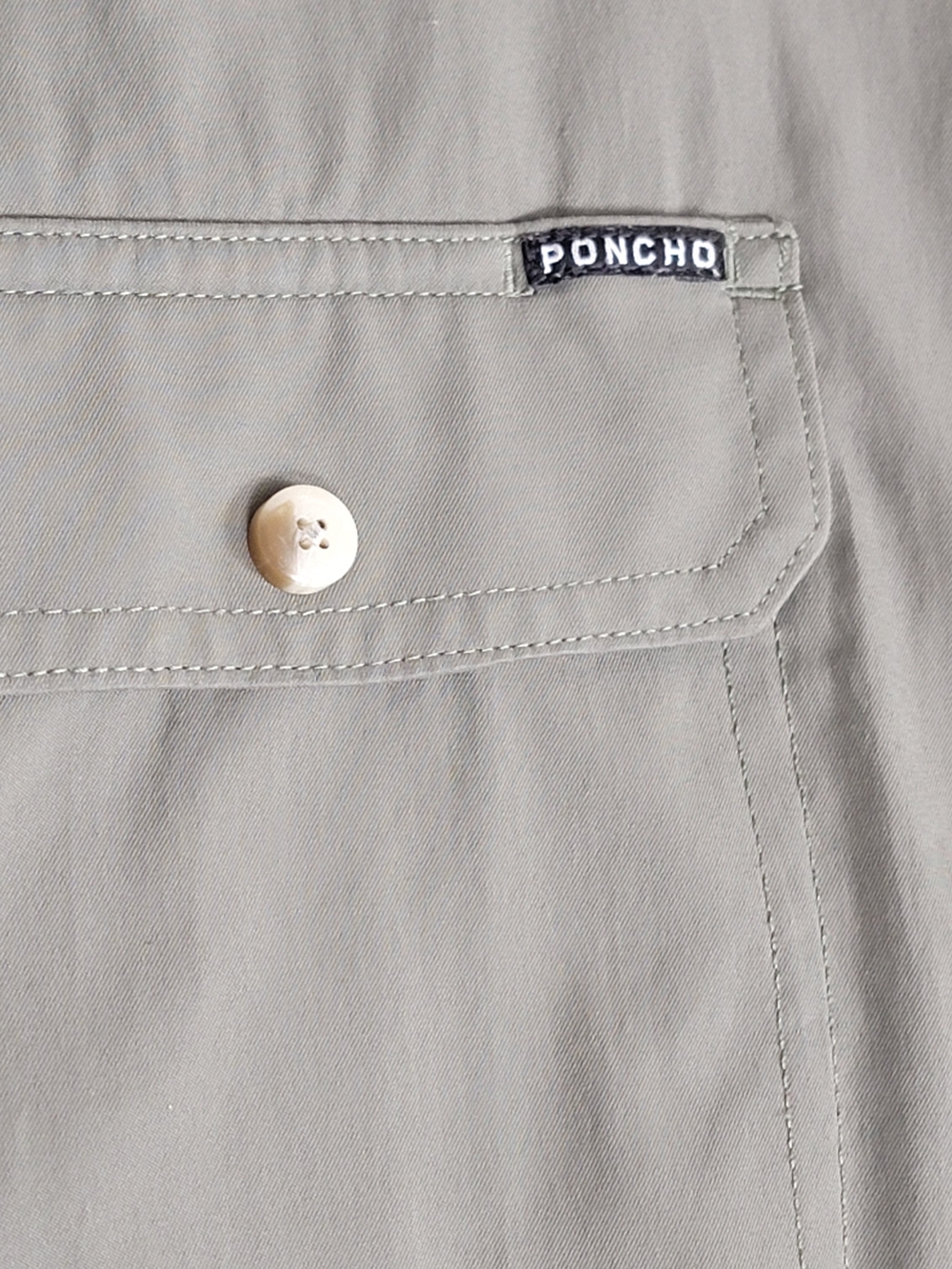 Poncho Men's 3XL Short Sleeve Shirt Magnetic Pockets Nylon Performance Outdoor - Picture 3 of 11